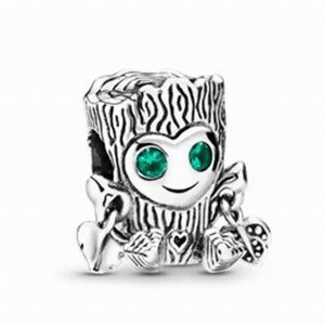 NWOT Groot GOTG Bead Charm Genuine 925 Sterling Silver for Charm Bracelet